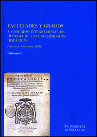 Facultades y Grados (2 vol.), de Varios autores | portada del libro