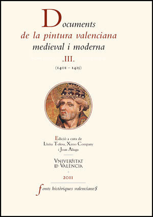 Documents de la pintura valenciana medieval i moderna III, de Varios autores | portada del libro