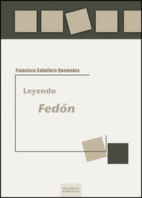 Leyendo Fedón, de Caballero Quemades, Francisco | portada del libro