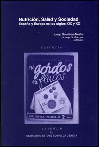 Nutrición, salud y sociedad, de Varios autores | portada del libro