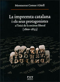La impremta catalana i els seus protagonistes, de Comas i Güell, Montserrat | portada del libro