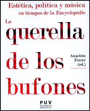 Estética, política y música en tiempos de la Encyclopédie, de Varios autores | portada del libro