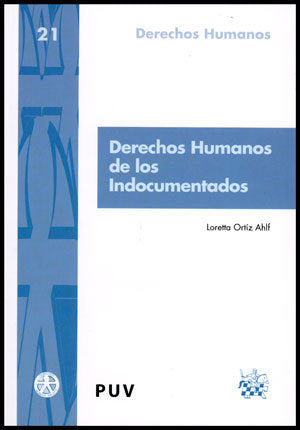 Derechos humanos de los indocumentados, de Ortiz Ahlf, Loretta | portada del libro