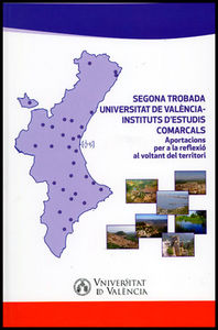 Segona Trobada Universitat de València- Instituts d'Estudis Comarcals, de Varios autores | portada del libro