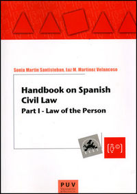Handbook on Spanish Civil Law, de MARTIN SATISTEBAN | portada del libro