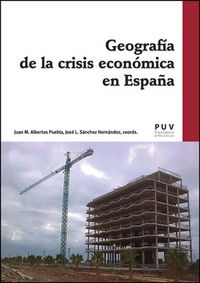 Geografía de la crisis económica en España, de Varios autores | portada del libro