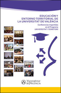 Educación y entorno territorial de la Universitat de València, de Varios autores | portada del libro