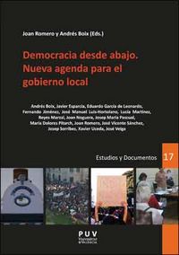 Democracia desde abajo. Nueva agenda para el gobierno local, de Varios autores | portada del libro