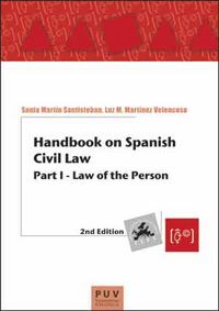Handbook on Spanish Civil Law, 2nd. Edition, de Martín Santiesteban, Sonia | portada del libro