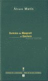 SUMMA DE MAQROLL EL GAVIERO, de MUTIS,ALVARO | portada del libro