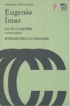 Luz en la caverna y otros ensayos : Introducción a la psicolog¡a, de IMAZ, EUGENIO | portada del libro