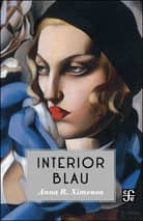 Interior blau, de ANNA R. XIMENOS | portada del libro