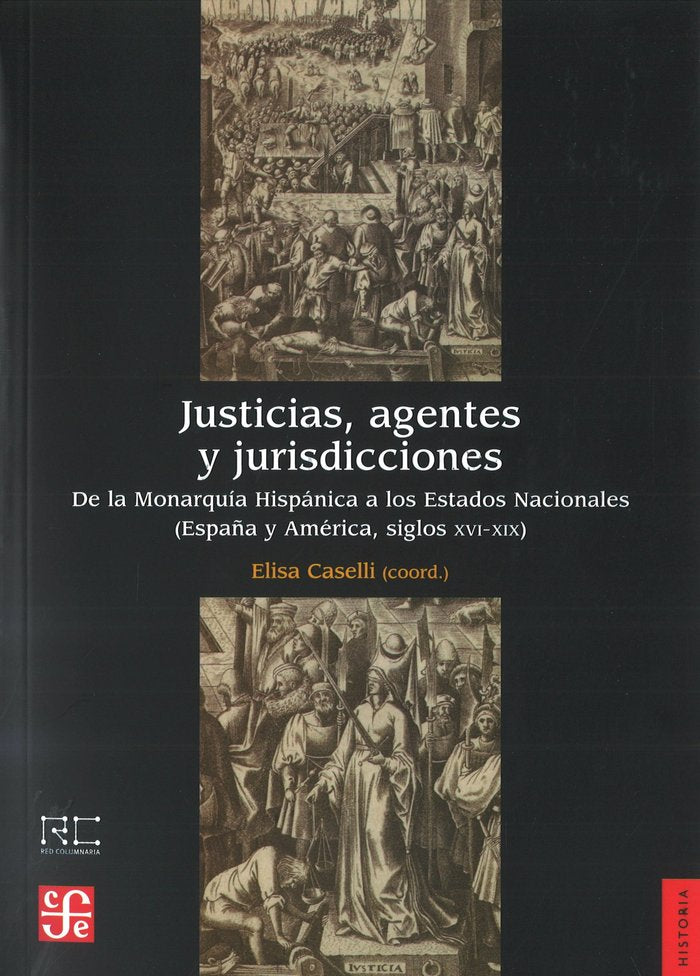 Justicias, agentes y jurisdicciones | portada del libro