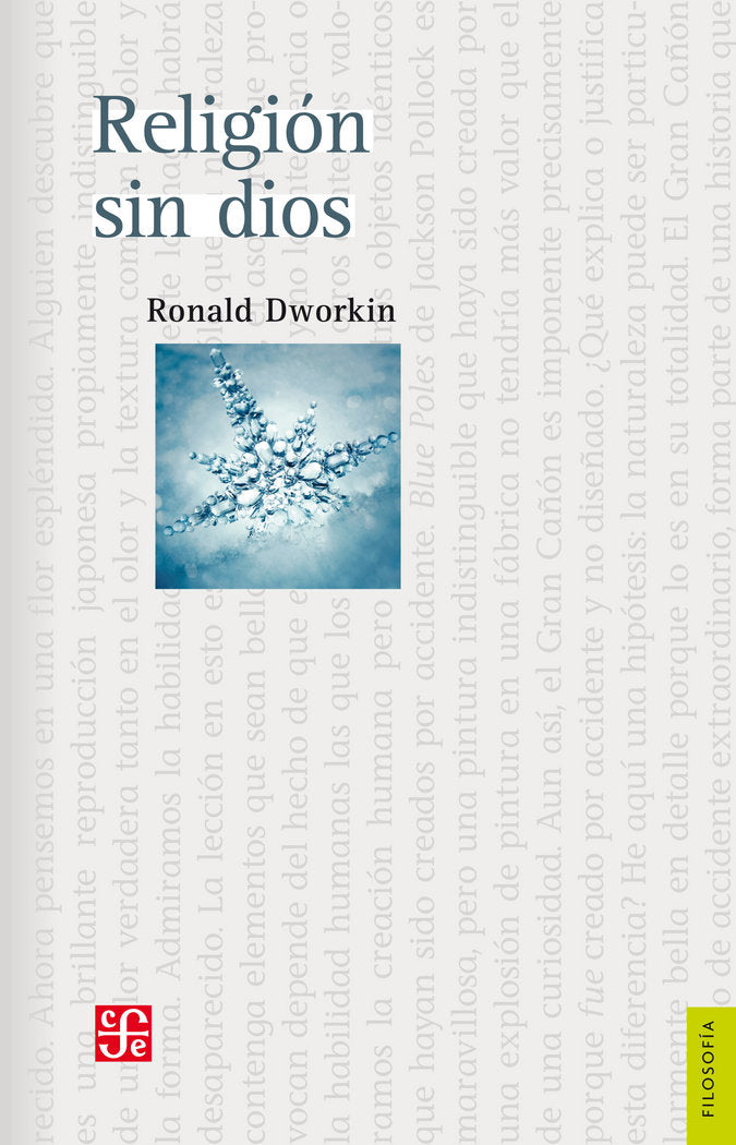Religión sin dios, de Dworkin, Ronald | portada del libro