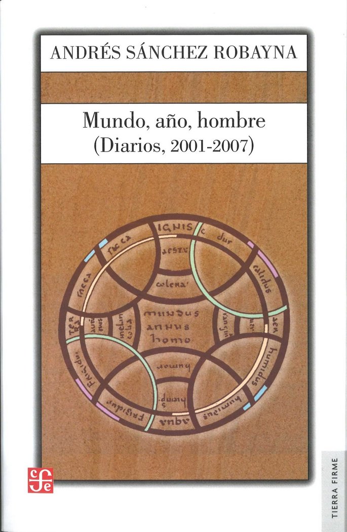 Mundo, año, hombre, de Sánchez Robayna, Andrés | portada del libro