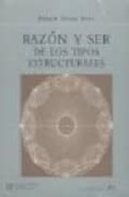 RAZON Y SER DE LOS TIPOS ESTRUCTURALES, de Eduardo Torroja Miret | portada del libro