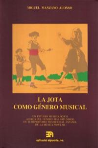 La jota como género musical, de Manzano Alonso | portada del libro