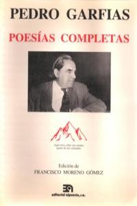 Pedro Garfias. Poesías completas, de Moreno Gómez | portada del libro