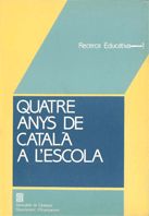Quatre anys de català a l'escola, de AA.VV. | portada del libro