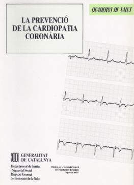 prevenció de la cardiopatia coronària/La, de AA.VV. | portada del libro