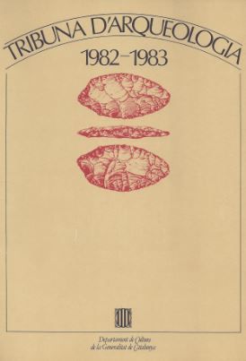 Tribuna d'arqueologia 1982-1983, de AA.VV. | portada del libro