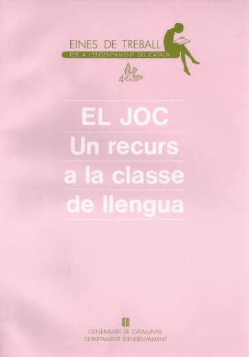 joc. Un recurs a la classe de llengua/El, de AA.VV. | portada del libro