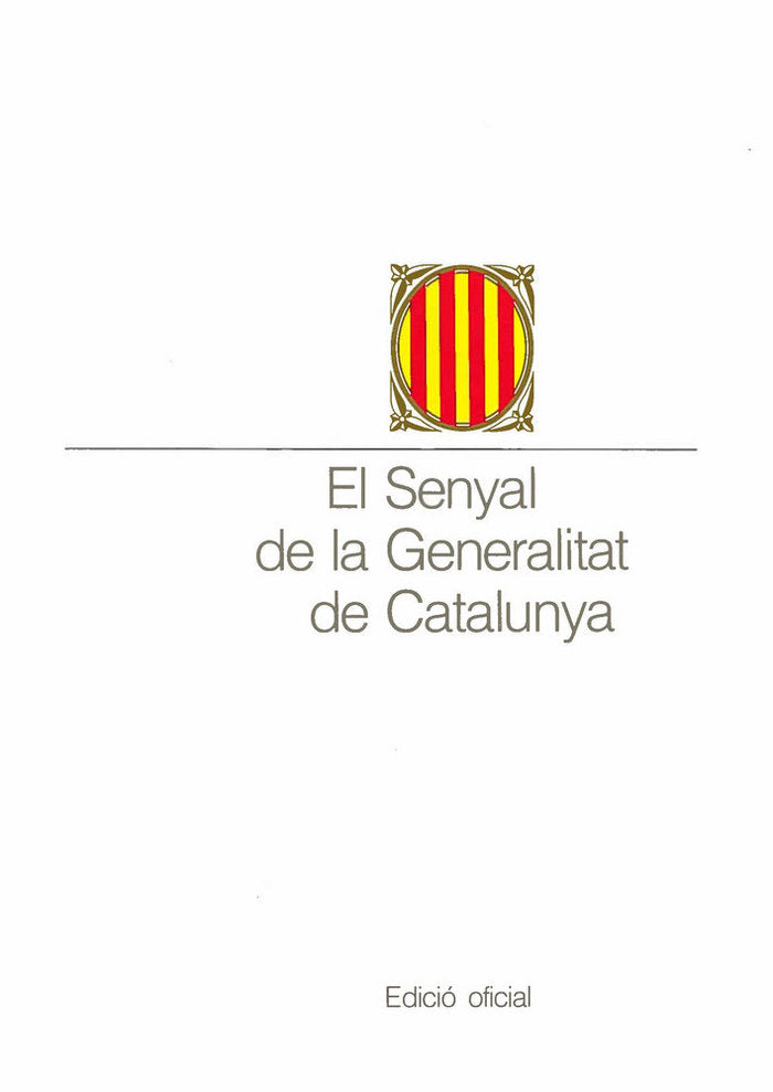 senyal de la Generalitat de Catalunya/El, de AA.VV. | portada del libro