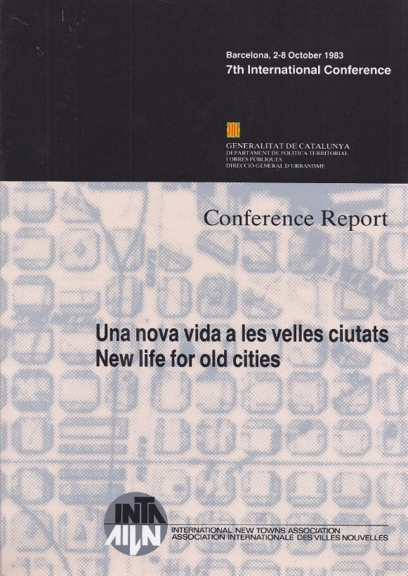 nova vida a les velles ciutats. New life for old cities/Una, de AA.VV. | portada del libro