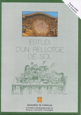 Estudi d'un rellotge de sol, de AA.VV. | portada del libro