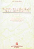 Manual de formularis per a ajuntaments. Vol. 2, de CHACON ORTEGA , LUIS | portada del libro