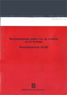 Recomanacions sobre l'ús de cendres en el formigó. Recomanacions UC - 85, de AA.VV. | portada del libro