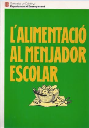 alimentació al menjador escolar/L', de AA.VV. | portada del libro