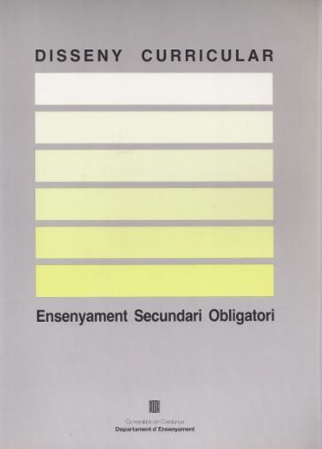 Disseny curricular. Ensenyament secundari obligatori, de AA.VV. | portada del libro