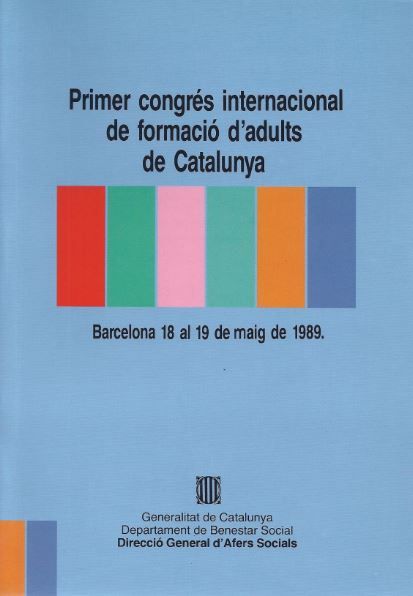 Congrés internacional de formació d'adults de Catalunya/Primer, de AA.VV. | portada del libro