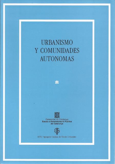 Urbanisme i comunitats autònomes, de AA.VV. | portada del libro