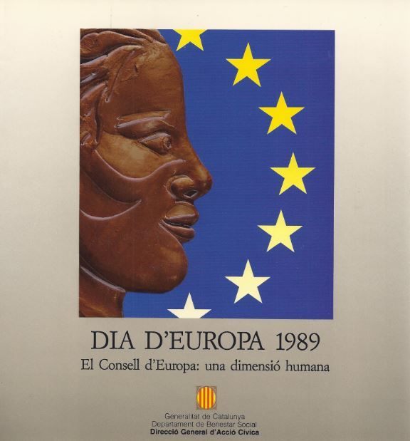 Dia d'Europa 1989. El Consell d'Europa: una dimensió humana, de AA.VV. | portada del libro
