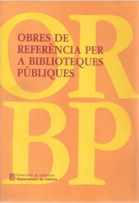 Obres de referència per a biblioteques públiques, de AA.VV. | portada del libro