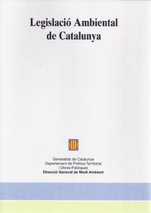 Legislació ambiental de Catalunya, de AA.VV. | portada del libro
