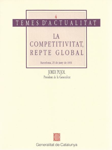 competitivitat, de PUJOL I SOLEY, JORDI | portada del libro