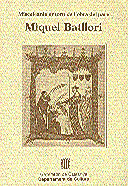 Miscel·lània entorn de l'obra del pare Miquel Batllori, de AA.VV. | portada del libro