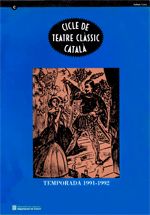 Cicle de teatre clàssic català. Temporada 1991-1992, de AA.VV. | portada del libro