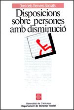 Disposicions sobre persones amb disminució, de AA.VV. | portada del libro
