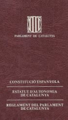 Constitució espanyola. Estatut d'Autonomia de Catalunya. Reglament del Parlament de Catalunya, de AA.VV. | portada del libro