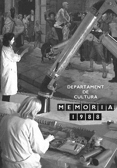 Memòria del Departament de Cultura 1991, de AA.VV. | portada del libro