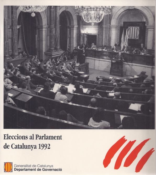 Eleccions al Parlament de Catalunya 1992, de AA.VV. | portada del libro