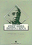 HOMENATGE A JOSEP BATISTA I ROCA, de BATISTA ROCA | portada del libro