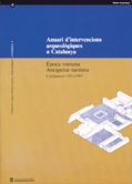 Anuari d'intervencions arqueològiques a Catalunya 1982-1989. Època romana i antiguitat tardana, de AA.VV. | portada del libro
