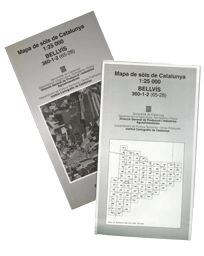 Mapa de sòls de Catalunya 1:25.000. Full núm. 360-1-2 (65-28) Bellv¡s, de AA.VV. | portada del libro