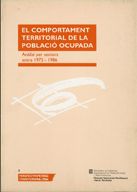 comportament territorial de la població ocupada. Anàlisi per sectors entre 1970 i 1986/El, de PARELLADA , MARTI | portada del