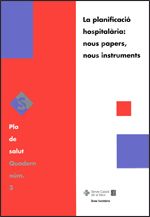 planificació hospitalària: nous papers, de AA.VV. | portada del libro